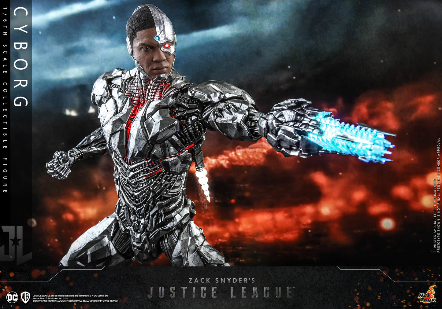 Hot Toys - TMS057 - Zack Snyder’s Justice League: Cyborg 1/6th Scale Collectible Figure