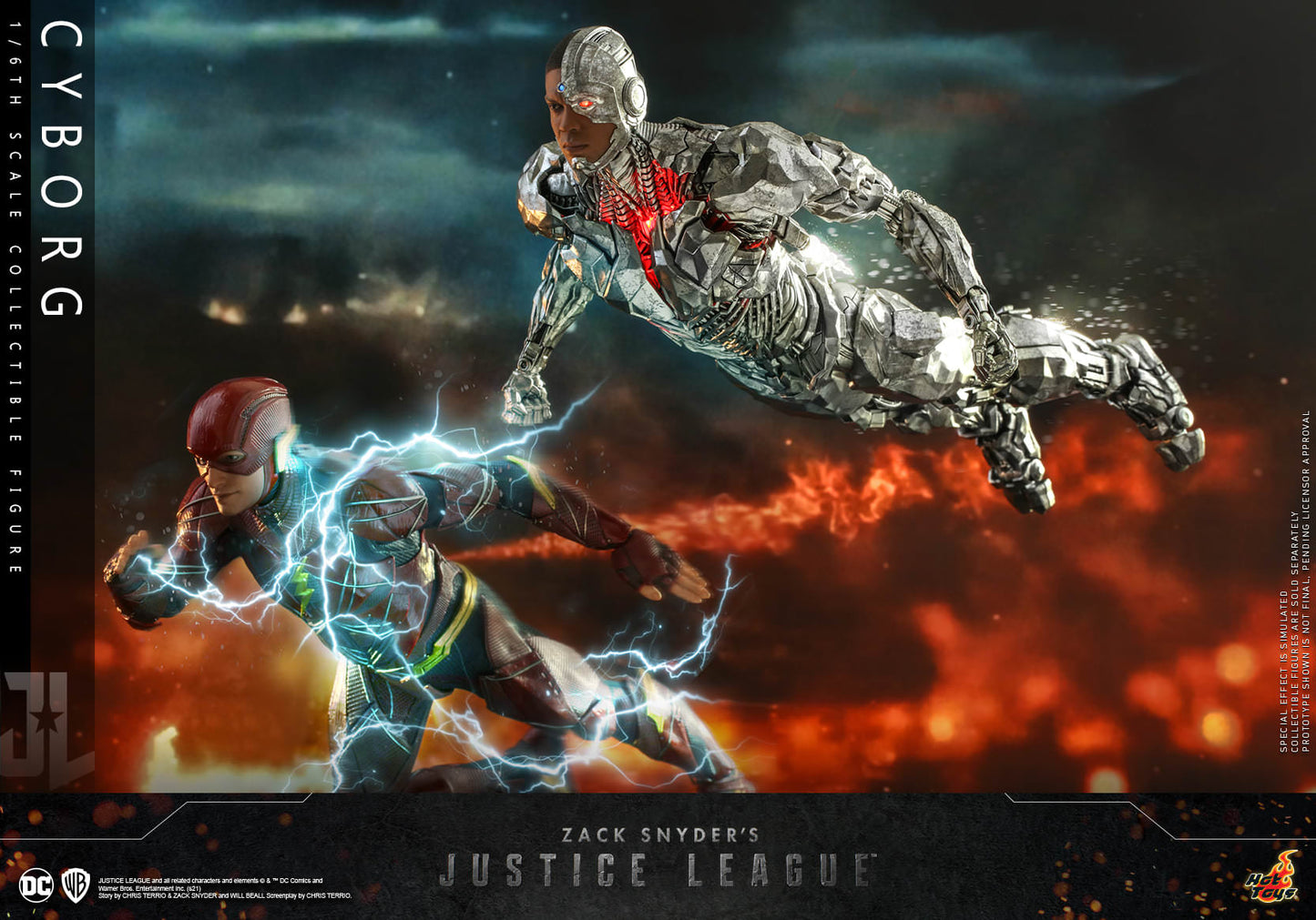 Hot Toys - TMS057 - Zack Snyder’s Justice League: Cyborg 1/6th Scale Collectible Figure