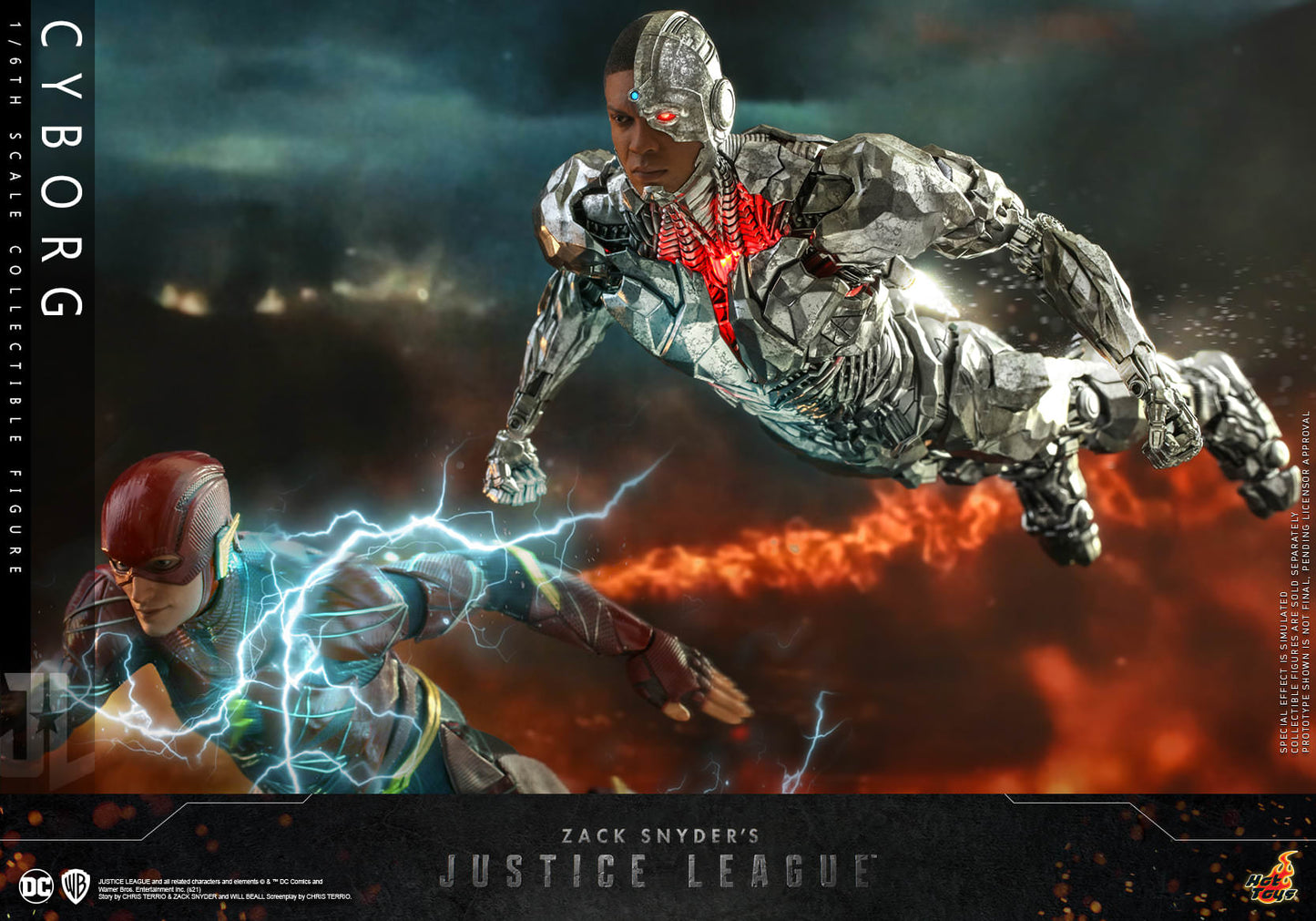 Hot Toys - TMS057 - Zack Snyder’s Justice League: Cyborg 1/6th Scale Collectible Figure