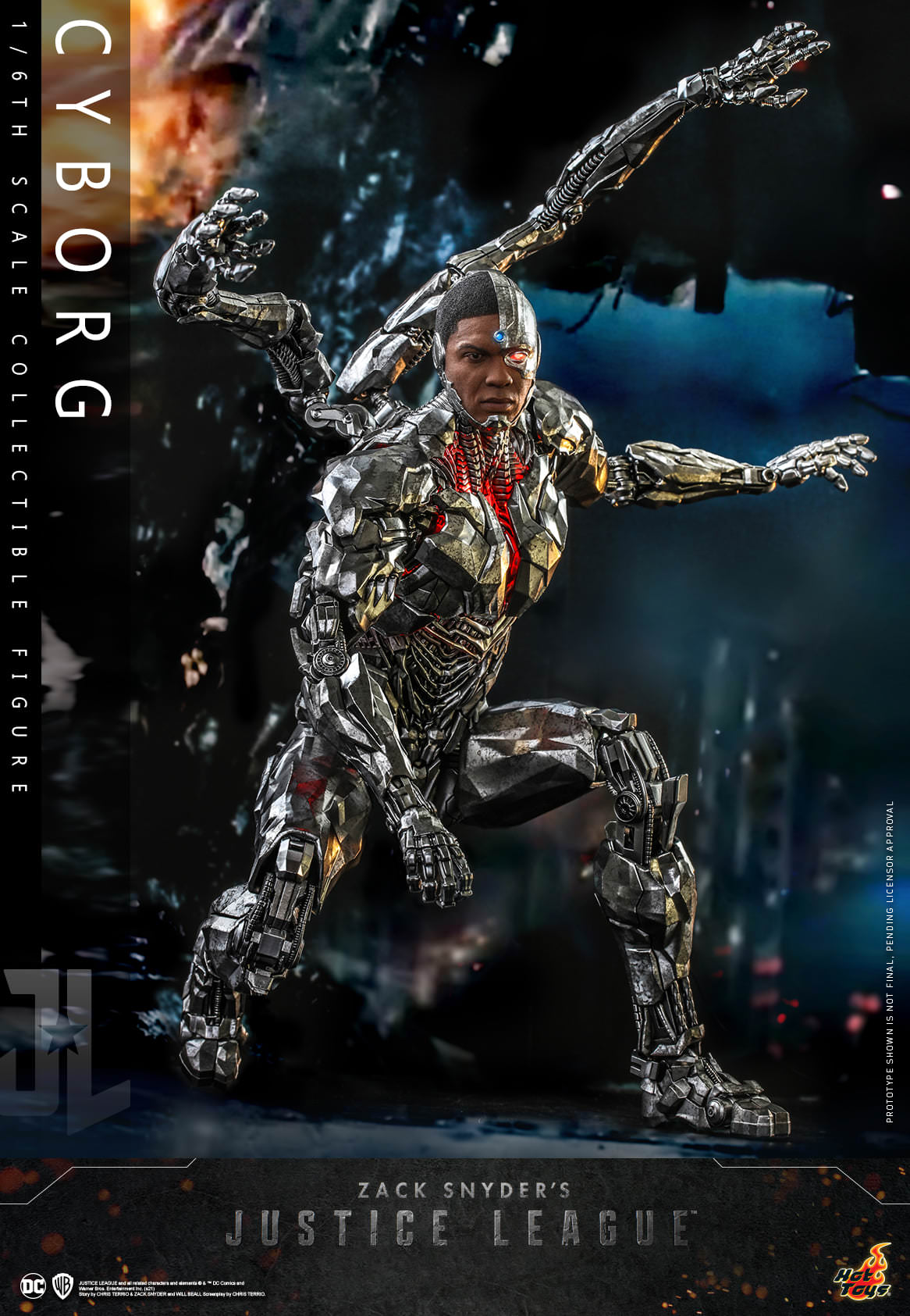 Hot Toys - TMS057 - Zack Snyder’s Justice League: Cyborg 1/6th Scale Collectible Figure