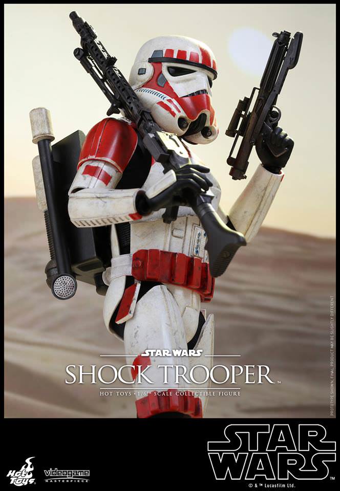 PRE-LOVED - Hot Toys - VGM20 - Star Wars : Battlefront – Shock Trooper