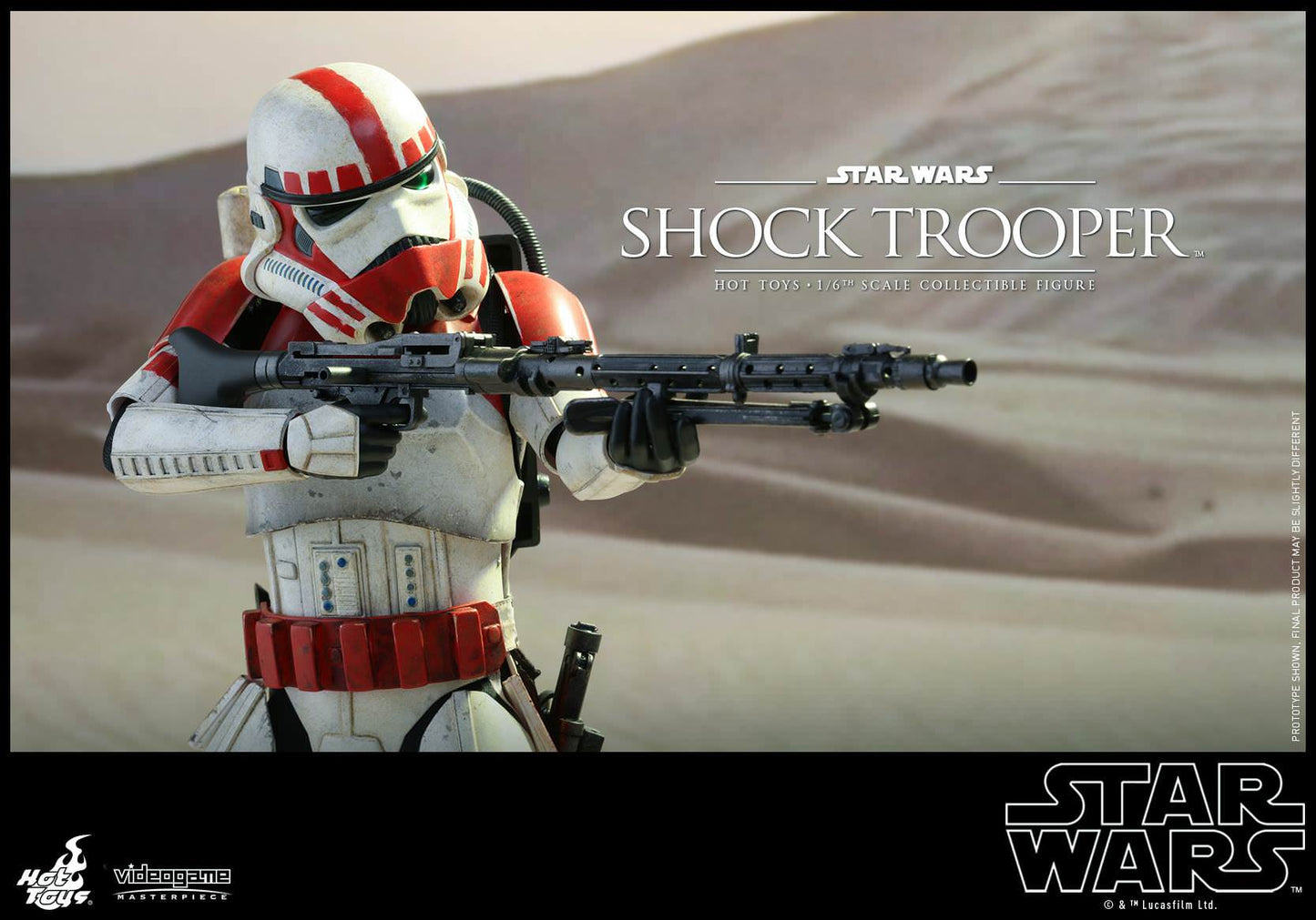 PRE-LOVED - Hot Toys - VGM20 - Star Wars : Battlefront – Shock Trooper