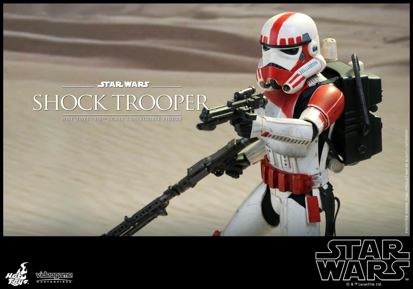 PRE-LOVED - Hot Toys - VGM20 - Star Wars : Battlefront – Shock Trooper