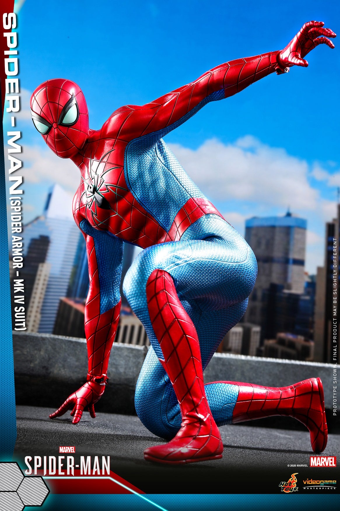 PRE-LOVED - Hot Toys - VGM043 - Marvel's Spider-Man: Spider Armor Mark IV Suit