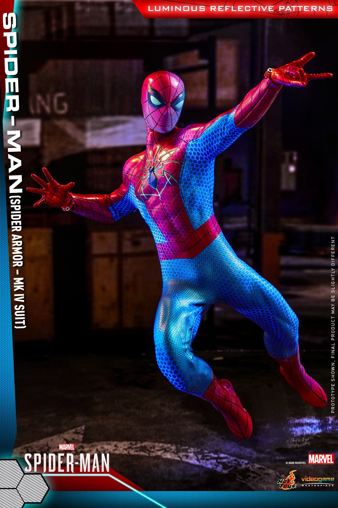 PRE-LOVED - Hot Toys - VGM043 - Marvel's Spider-Man: Spider Armor Mark IV Suit
