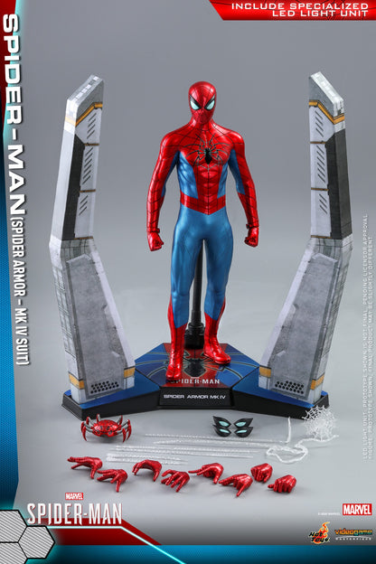 PRE-LOVED - Hot Toys - VGM043 - Marvel's Spider-Man: Spider Armor Mark IV Suit