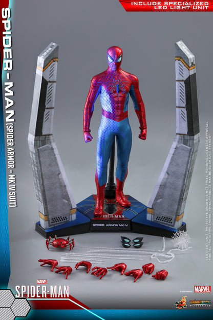PRE-LOVED - Hot Toys - VGM043 - Marvel's Spider-Man: Spider Armor Mark IV Suit