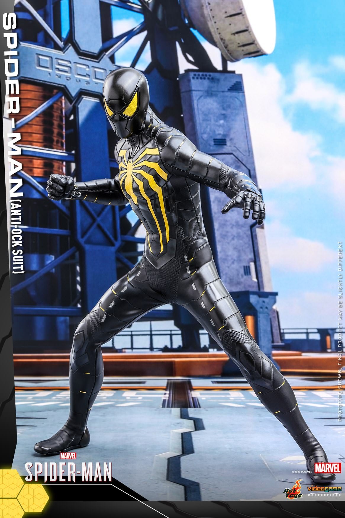 PRE-LOVED - Hot Toys - VGM045 - Marvel’s Spider-Man (Anti-Ock Suit) - Deluxe Version