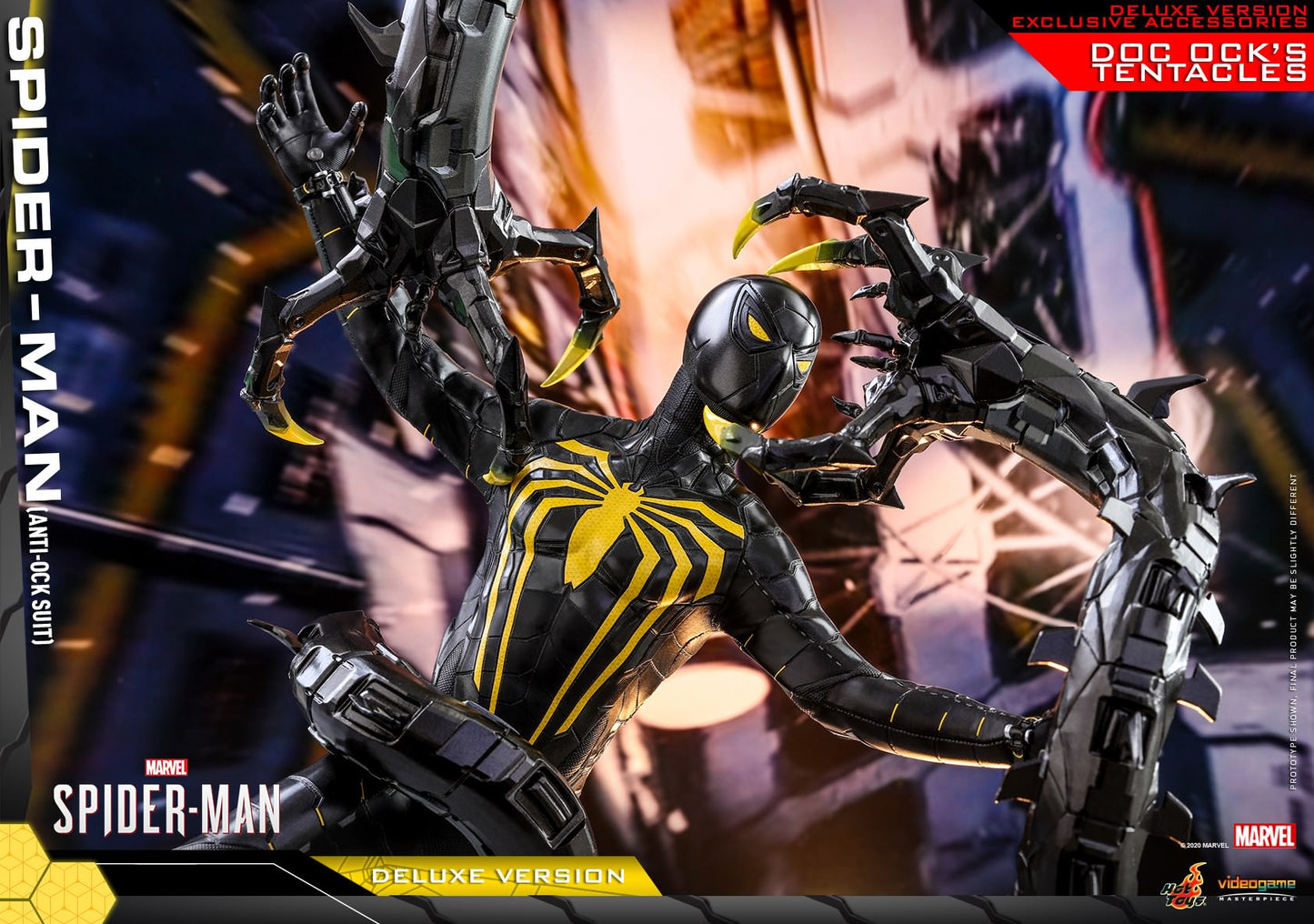 PRE-LOVED - Hot Toys - VGM045 - Marvel’s Spider-Man (Anti-Ock Suit) - Deluxe Version