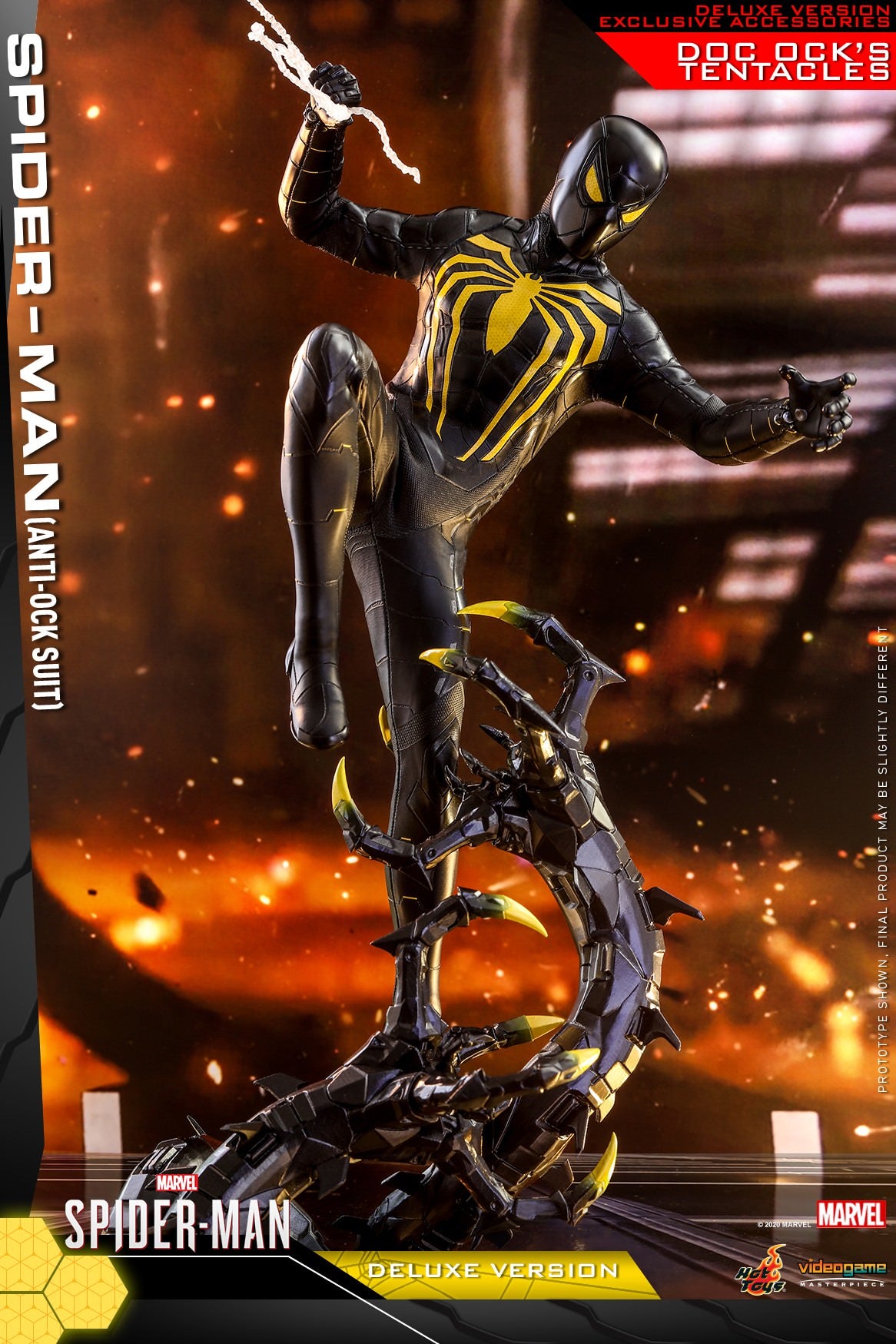 PRE-LOVED - Hot Toys - VGM045 - Marvel’s Spider-Man (Anti-Ock Suit) - Deluxe Version