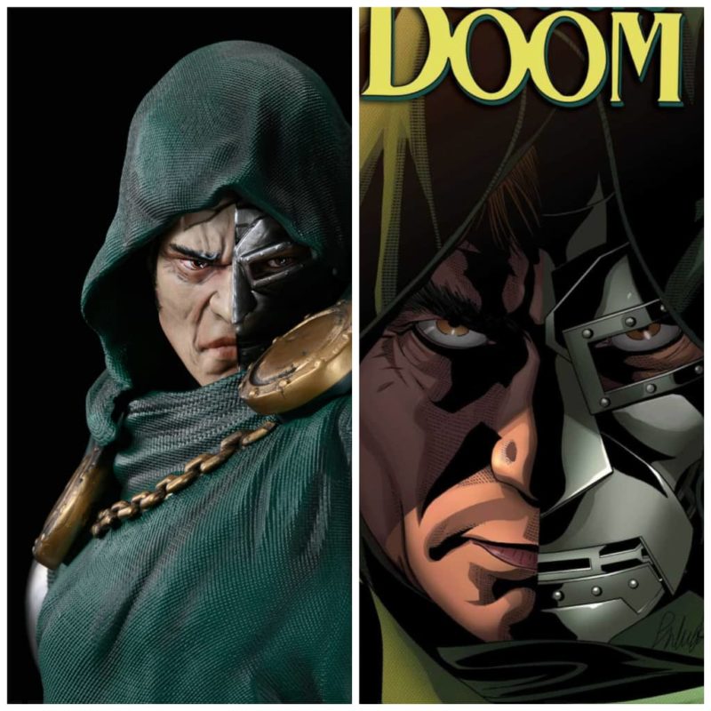 PRE-LOVED - CO Signature Collectibles - 1/4 scale Doctor Doom